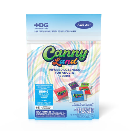 Canny Land THC Infused Lozenges - 10ct Canny Land Gummies