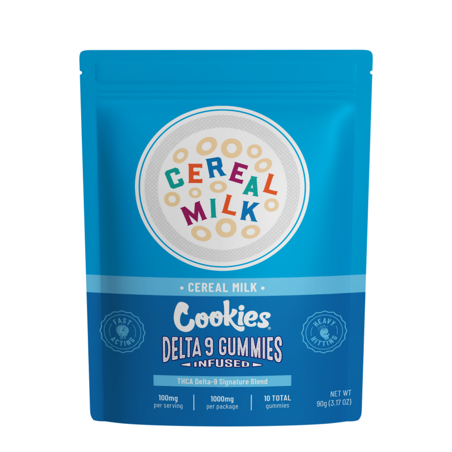 Cookies THCA Delta 9 Signature Blend Gummies 1000MG - Cereal Milk Cereal Milk