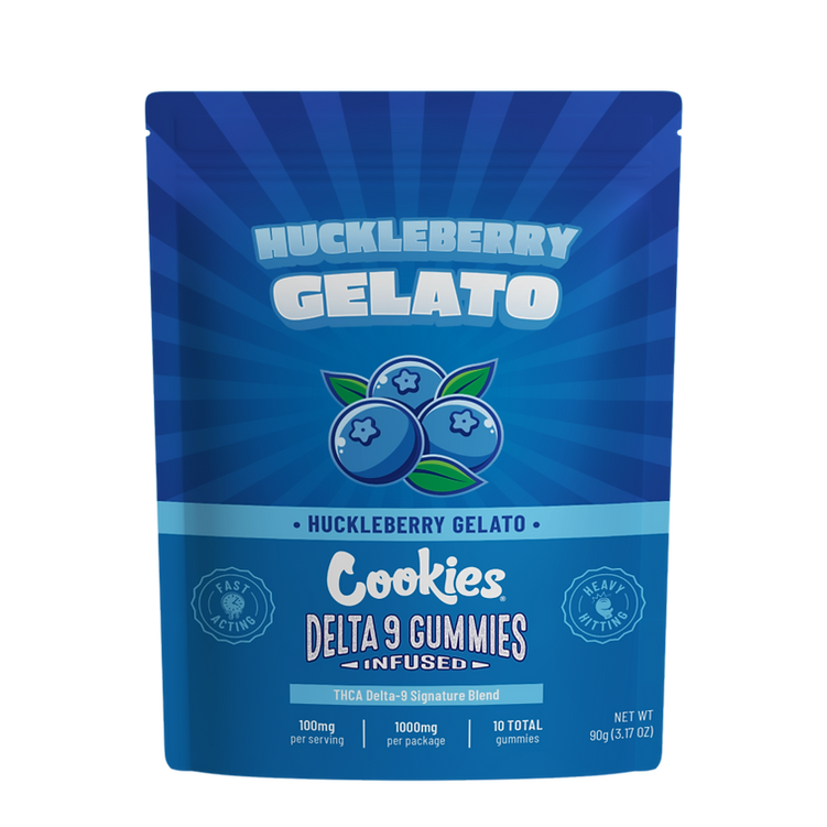 Cookies THCA Delta 9 Signature Blend Gummies 1000MG - huckleberry gelato Huckleberry Gelato Gummies