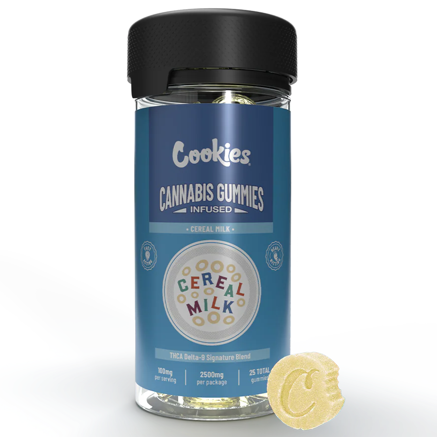 Cookies THCA Delta 9 Signature Blend Gummies 2500MG - Cereal Milk Cereal Milk