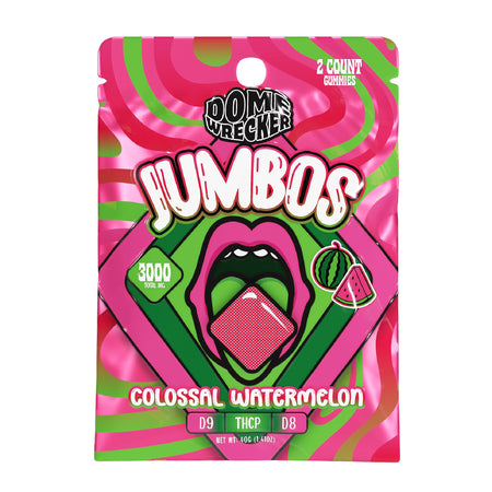 Dome Wrecker Jumbo Gummies - 3000mg (2ct) Dome Wrecker Jumbo Gummies