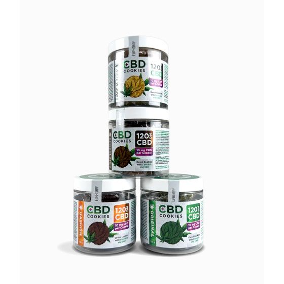 Euphoria CBD Cereal Cookies 120mg CBD CBD Cereal Cookies