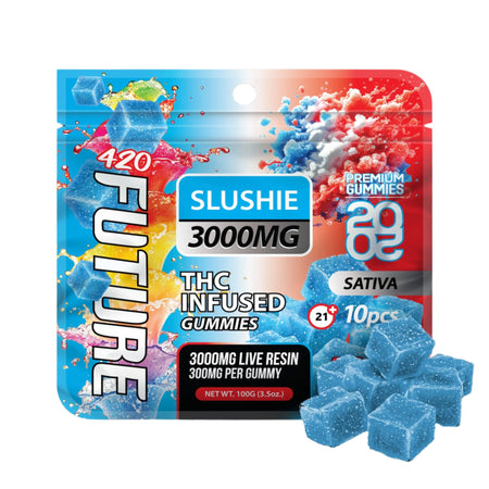 Future THC-A Infused Slushie Gummies - 3000mg THC-A Infused Slushie Gummies