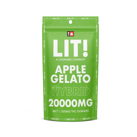 Lit! THC Gummies - 20,000mg - 40ct Lit! THC Gummies