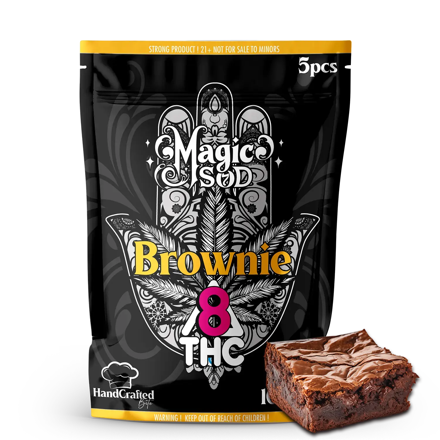 MAGICSOD Brownie Delta 8 THC 1000mg MAGICSOD Brownie Delta 8 THC