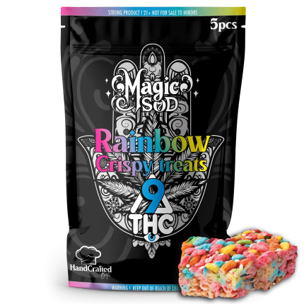 MAGICSOD Rainbow Crispy Treats