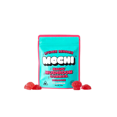 Mochi Magic Mushroom Lychee Berries Gummies Lychee Berries Gummies