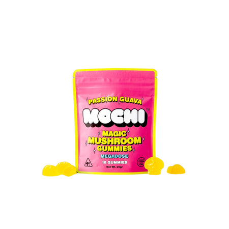 Mochi Magic Mushroom Passion Guava Gummies Passion Guava Gummies