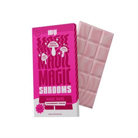 My Magic Shroom Strawberry Cream Bar Strawberry Cream Bar