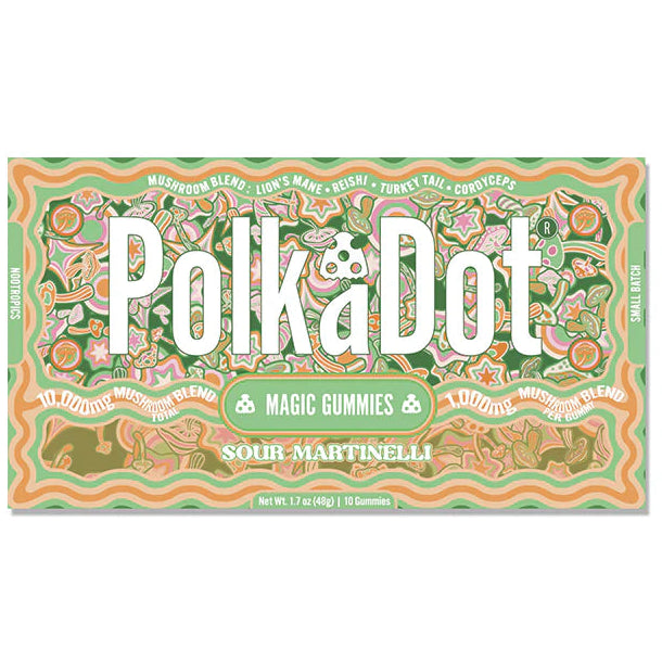 POLKADOT Sour Martinelli Gummies 10000mg Sour Martinelli Gummies