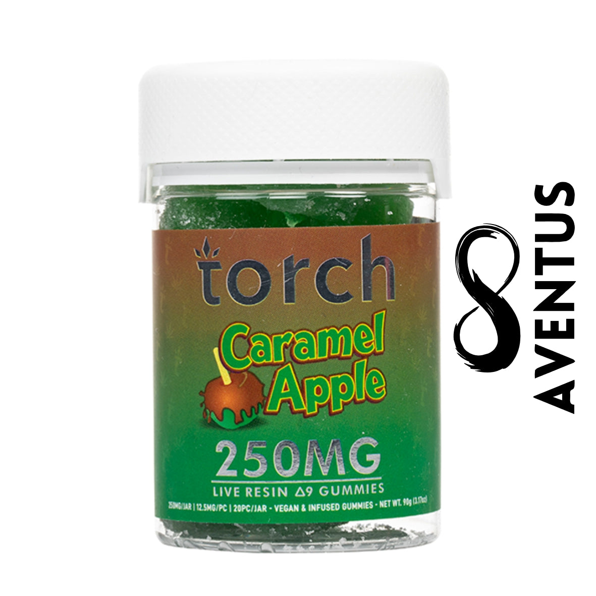 Random flavor check Torch Delta-9 Live Resin Gummies 250mg - Caramel Apple Random flavor check