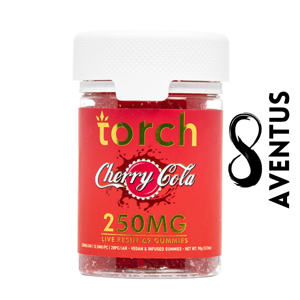 Random flavor check Torch Delta-9 Live Resin Gummies 250mg - Cherry Cola