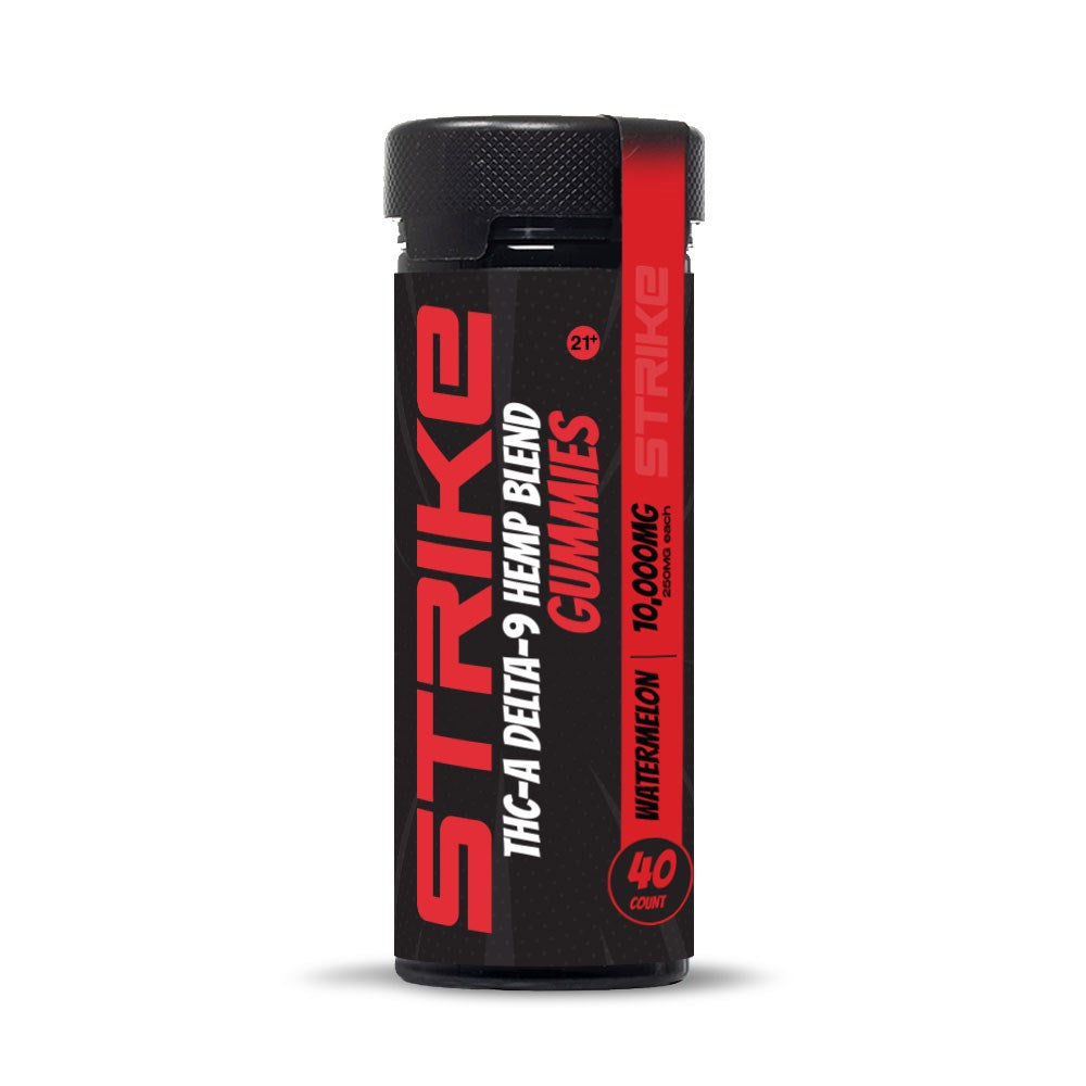 STRIKE THC-A/D9 BLEND 10000MG 40CTS GUMMIES STRIKE THC-A/D9