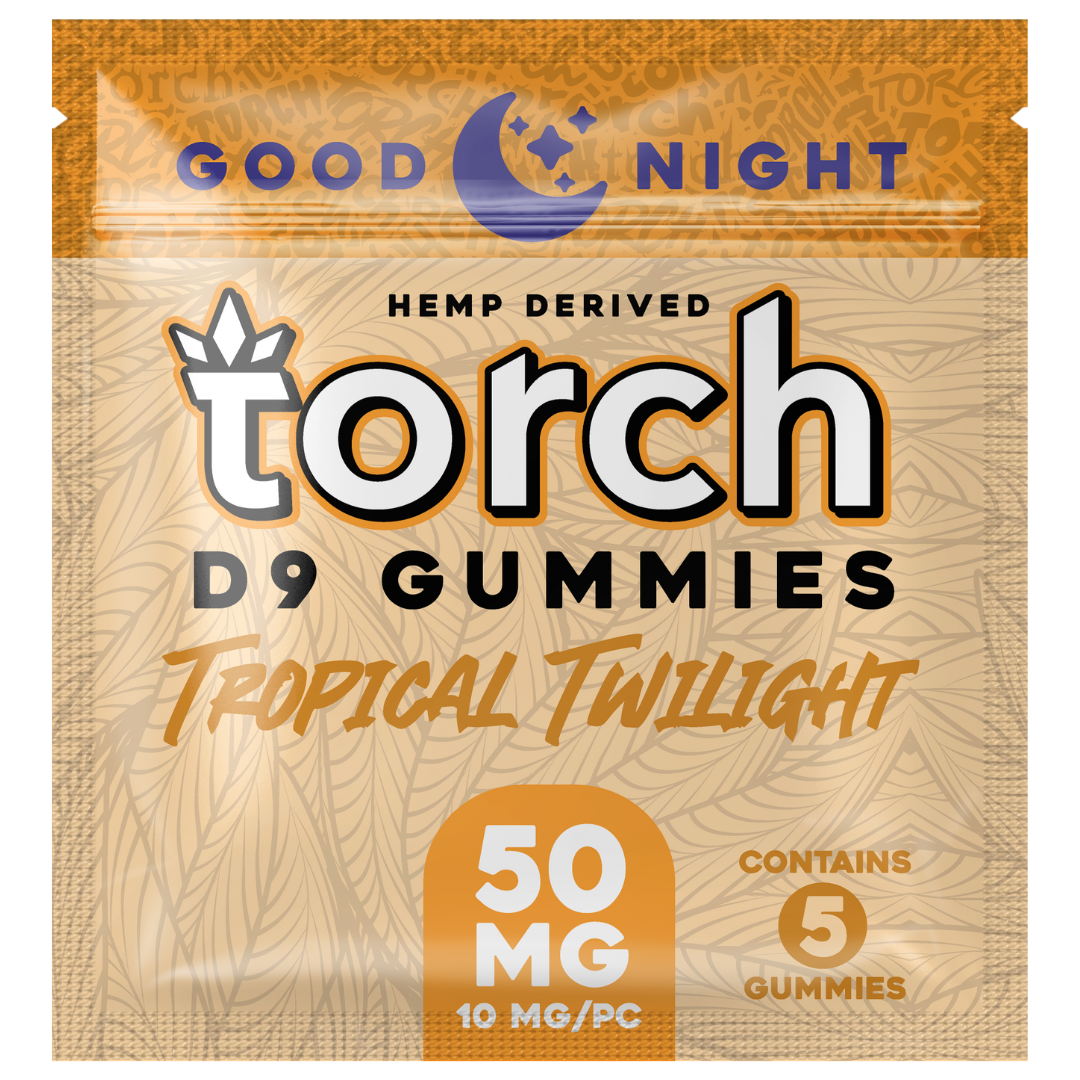 Torch Delta-9 Delta 9 Gummies 50mg - Tropical Twilight Torch Delta-9