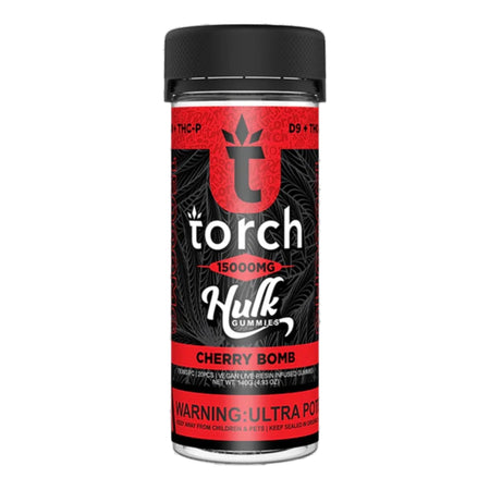 Torch Hulk Cherry Bomb Gummies - 15000mg Cherry Bomb Gummies