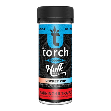 Torch Hulk Rocket Pop Gummies - 15000mg Rocket Pop Gummies