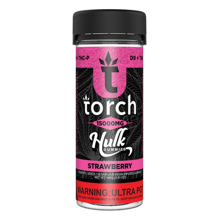 Torch Hulk Strawberry Gummies - 15000mg Torch Hulk Strawberry Gummies