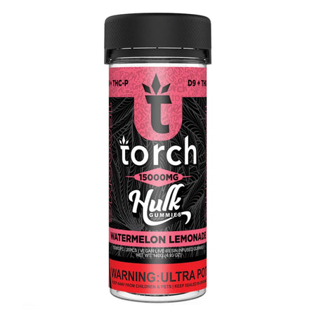 Torch Hulk Watermelon Lemonade Gummies - 15000mg Watermelon Lemonade Gummies