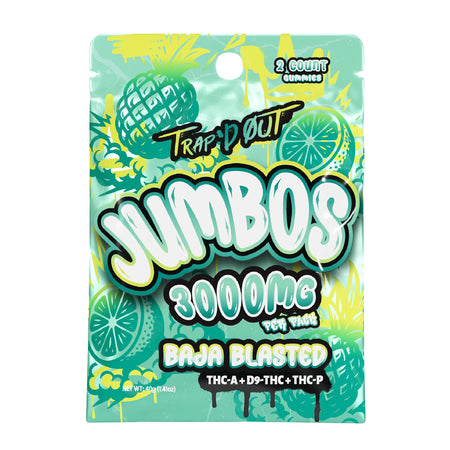 Trap'd Out Jumbo Gummies - 3000mg (2ct) Trap’d Out Jumbo Gummies