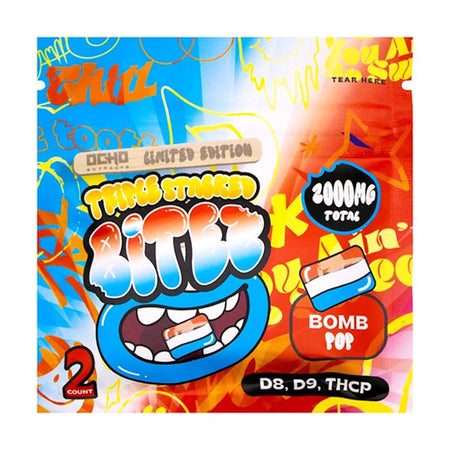 Triple Stacked THC-P Bitez - 2000mg (2ct) Triple Stacked THC-P Bitez